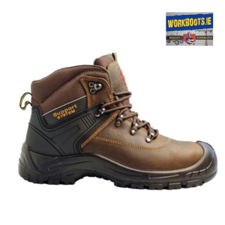 Forsa Falcon BROWN WAXY TIE BOOT