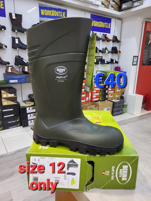 BEKINA Solid Grip With Steel Toe