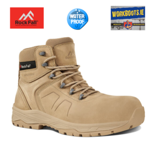 RockFall Toronto Lightweight Waterproof Safety Boot +FREE Socks+FREE Magic Cloths