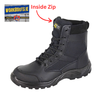 Grafters M752A Inside Zip Safety Boot